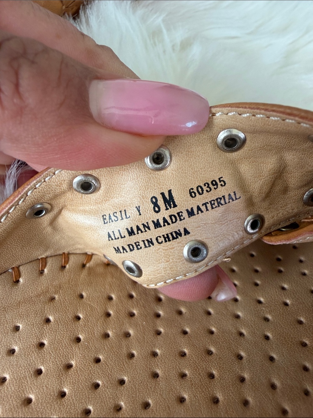CL by Laundry Tan Braided Studded Slide Mules - Picture 7 of 7